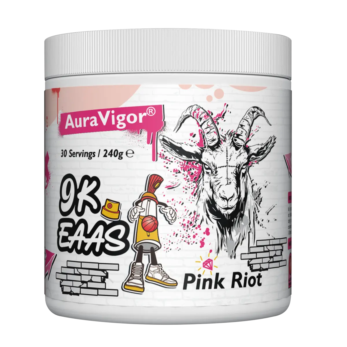 AuraVigor EAA Pink Riot product tub