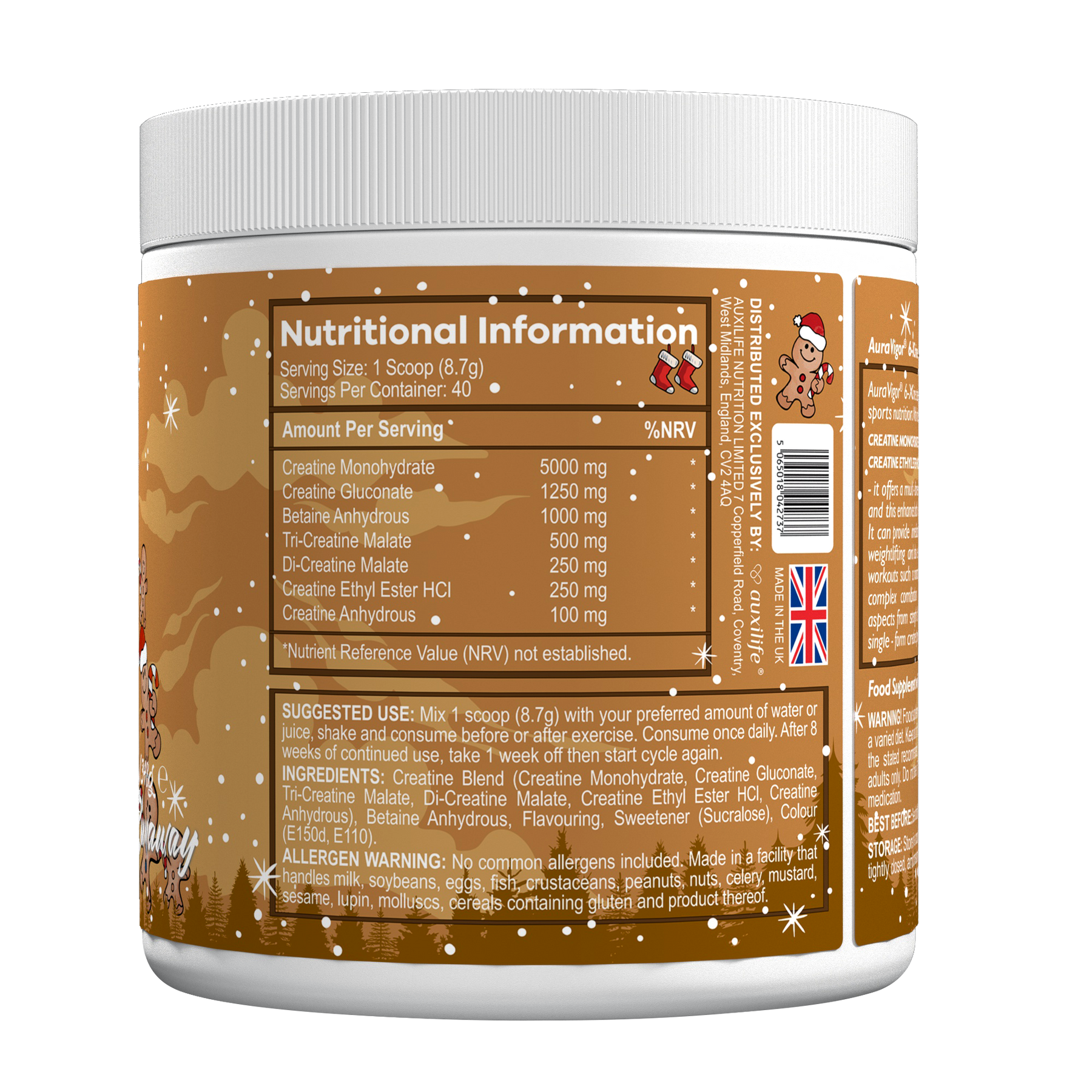 AuraVigor 6-X Crine Salted Caramel Almond product image 2