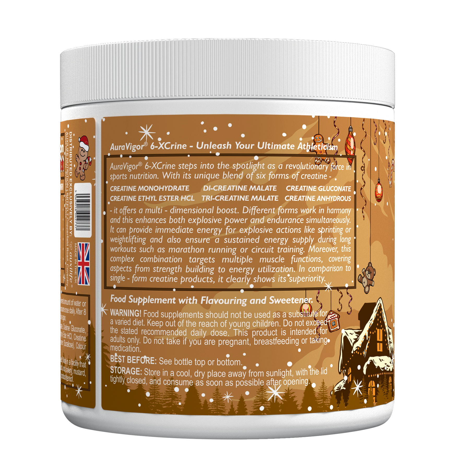 AuraVigor 6-X Crine Salted Caramel Almond product image 3