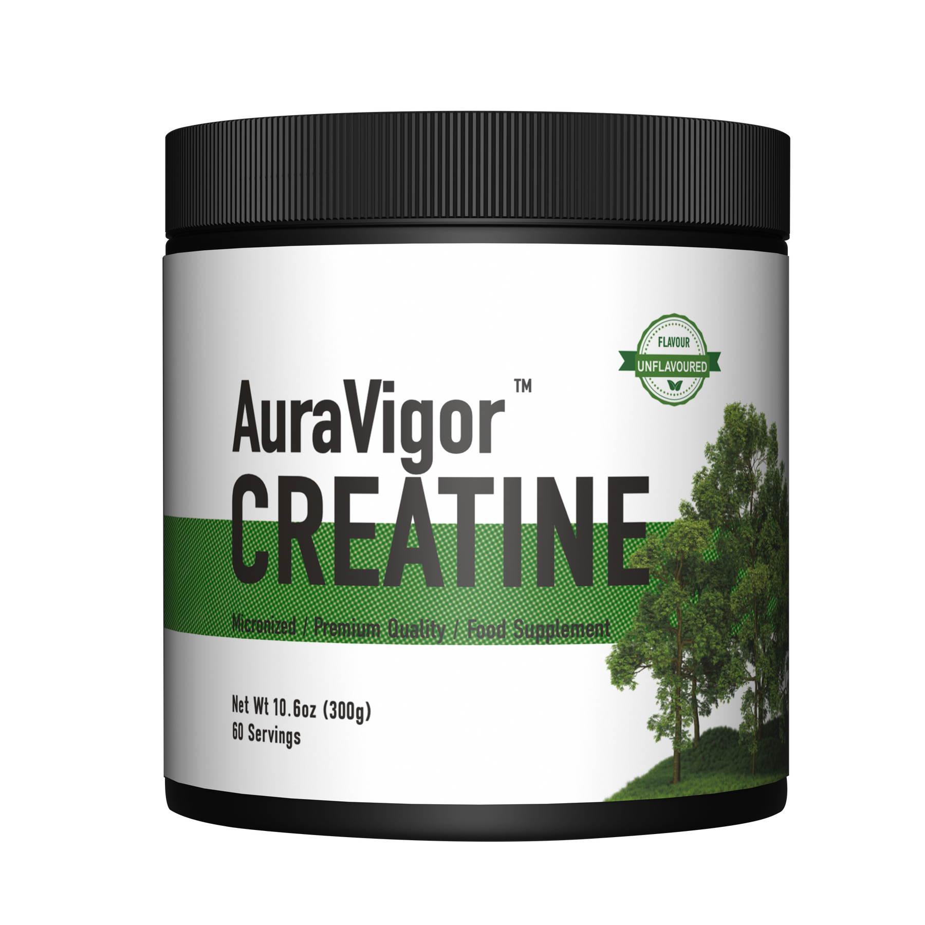 AuraVigor Creatine Unflavoured product image 1